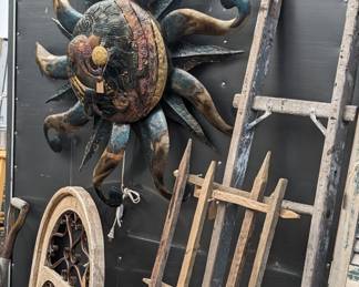 Kokopeli lighted wall art