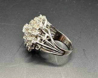 14k white gold