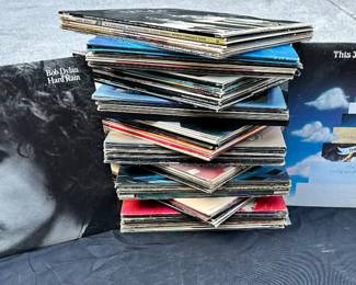 vinyl record collection