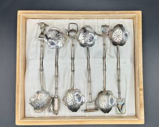 Vintage Tokyo, Japan Sterling silver 950 spoon set