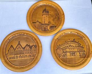 German Wood Etched plates
