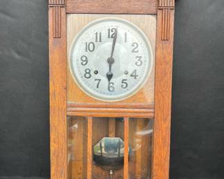 Antique German box clock