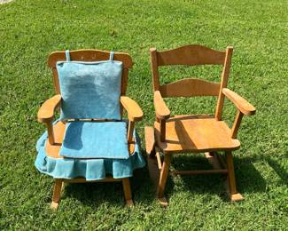 Children's rocking chairs