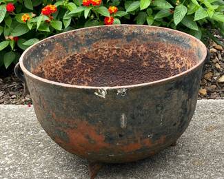 cast iron cauldron