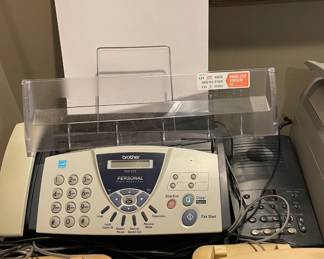 Brother personal fax machine with phone