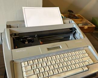 Brother electric typewriter