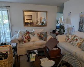 Pottery Barn Sofa and Loveseat