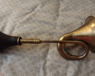 Vintage car horn 1930s