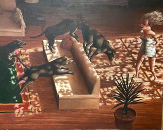 "Welcome Home," Original Oil on Canvas. Arno Moreland.