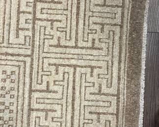 Rouzati Rugs-Sourced Neutral Persian Rug. Measures 8' x 10.' Photo 3 of 3.