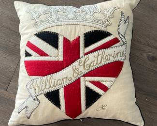 William & Catherine Down Filled Pillow.
