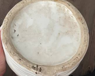 Vintage Japanese Large Stoneware Sake Cask. Photo 3 of 3.