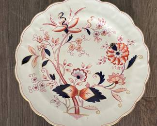 Set of 6 Booth's "Fresian" Pattern Dinner Plates. Photo 1 of 2.