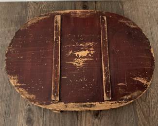 Antique Wood Pail Topper. Photo 2 of 2.