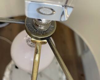 Pair of Custom Simply Done Design White Porcelain Table Lamps With Restoration Hardware Lamp Shades. Photo 3 of 3.