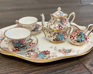 Occupied Japan Miniature Tea Set.