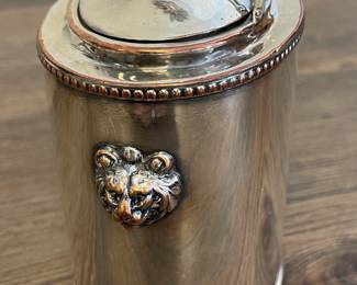 Silver Plate Tea Caddy. Photo 2 of 3.