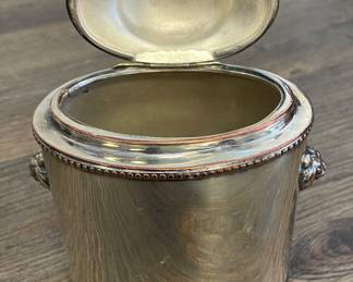 Silver Plate Tea Caddy. Photo 3 of 3.