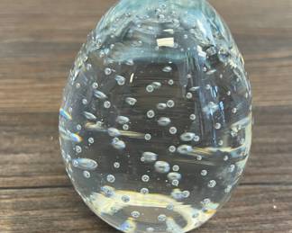 Small Swedish Paperweight. Measures 3".