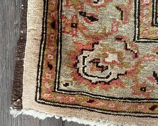 Vintage Persian-Style Rug. Measures 6' 9" x 4' 1". Photo 2 of 3.