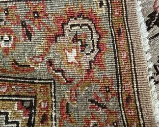 Vintage Persian-Style Rug. Measures 6' 9" x 4' 1". Photo 3 of 3.