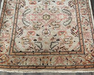 Vintage Persian-Style Rug. Measures 6' 9" x 4' 1". Photo 1 of 3.