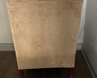 Pair of Baker Milling Road Arm Chairs. EXCELLENT BONES Ideal for Customizing As They Need ReUpholstering. Each Measures 29" W x 38" D x 40" H. Photo 3 of 3.