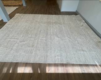 Recycled Plastic Bottle PET Rug. Measures 10' x 13'. Photo 1 of 3.