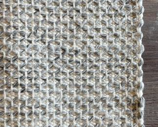 Recycled Plastic Bottle PET Rug. Measures 10' x 13'. Photo 3 of 3.