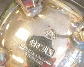 Sterling Silver Salt & Pepper Shakers. Photo 2 of 2.