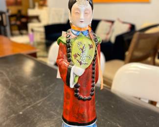 Porcelain Asian Figurine.