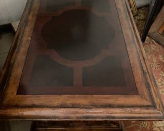 Bernhardt Carved Oak Coffee Table. Photo 4 of 4.