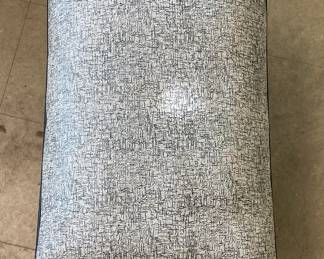 Mid-Century Vinyl Upholstered Bench - 2 Available. Photo 2 of 2.