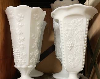 Extensive Milk Glass Collection. Photo 4 of 7.