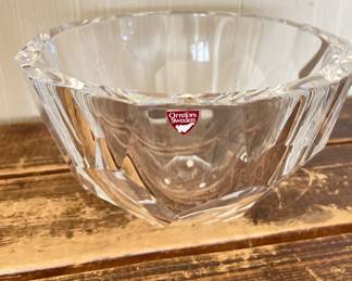 Orrefors Crystal Bowl. Photo 1 of 2.