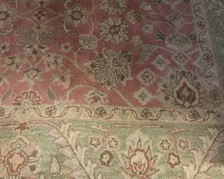 Safavieh Wool Area Rug. Measures 8' x 10' Photo 2 of 3.