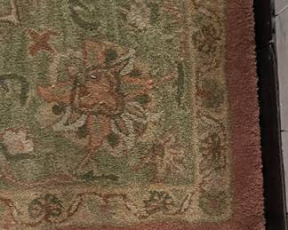 Safavieh Wool Area Rug. Measures 8' x 10' Photo 3 of 3.