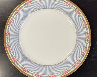 Christian Dior Dior Rose Chip Free Fine China - 5 Piece Place Setting for 8: Includes Dinner, Salad, Soup Bowl, Cup & Saucer. Serving Pieces Include: Cream & Sugar, Oval Serving Platter, 2 Round Vegetable Bowls and Gravy Boat. Photo 1 of 3.
