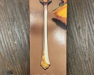 New In Box 5-Piece Pacesetting of Oneida Golden Damask Rose - 8 Available.