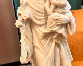 Marble St Joseph - from Italy - in original shipping crate