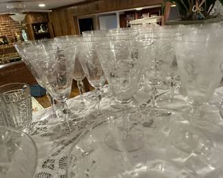 Huge selection of Seneca cut 250 glasses