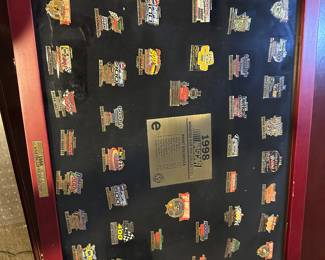 Winston Cup Nascar Pin collection of 1998