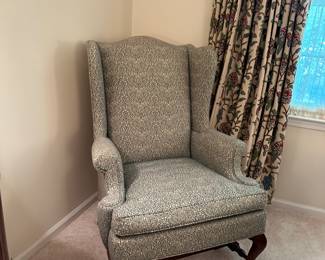 Hickory Chair Co. Down filled wingback
