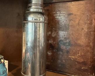 Vintage Stanley stainless insulated thermos tumbler