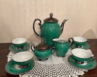 Bavarian tea set for 4