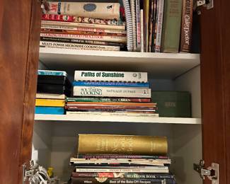 Tons of cookbooks