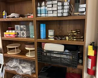 Candles, brand new flame less candles toiletries and consumables