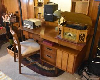 the desk and chair are sold, but the other items are still available