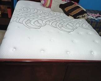 FULL sleigh bed