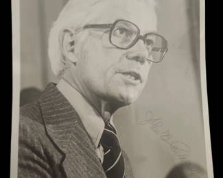 Signed memorabilia John B. Anderson